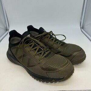 Reebok Men's All Terrain Freedom Safety Steel Toe Sneakers Sz 9.5 Olive Shoe EUC